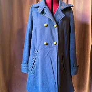 H&M Navy Blue Coat